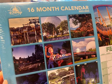 Disney World Park Calendar